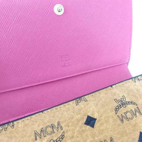Authentic MCM Rabbit Tri-fold wallet leather [Used] - Picture 11 of 12
